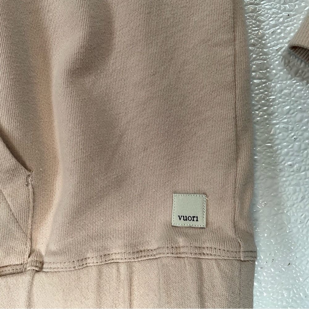 Vuori Sunnyside Half Zip Pullover Size‎ Medium Alabaster VW246 - Picture 6 of 7
